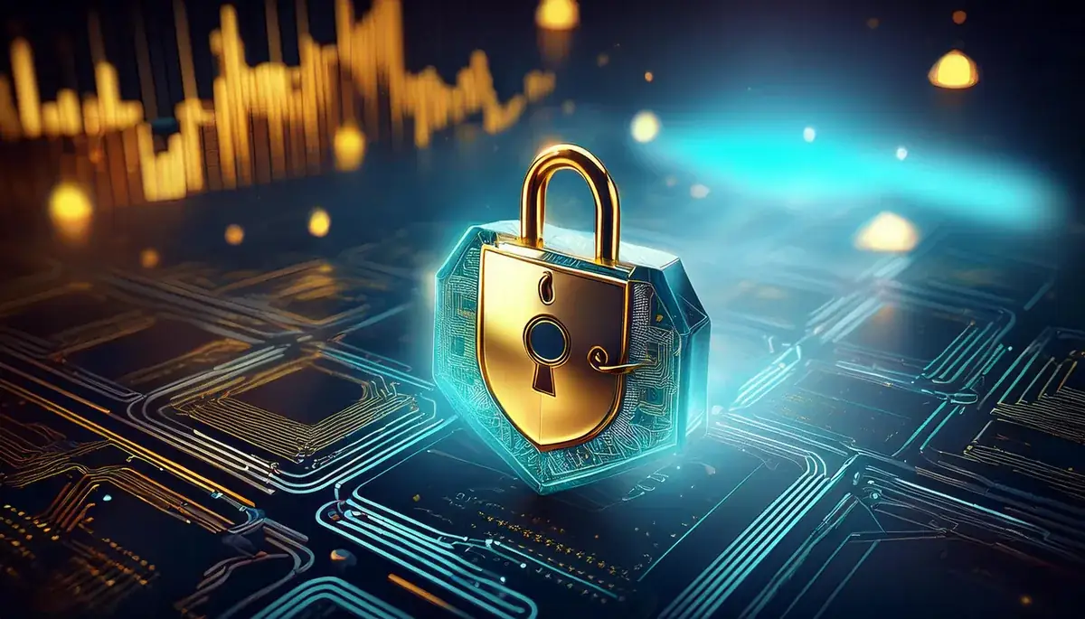 Padlock on circuit board illustrating Skyexchange login troubleshooting